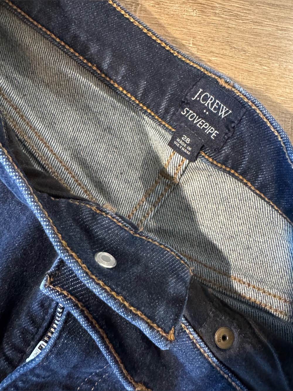 J. Crew Stovepipe Women’s Jeans - Dark Blue 28